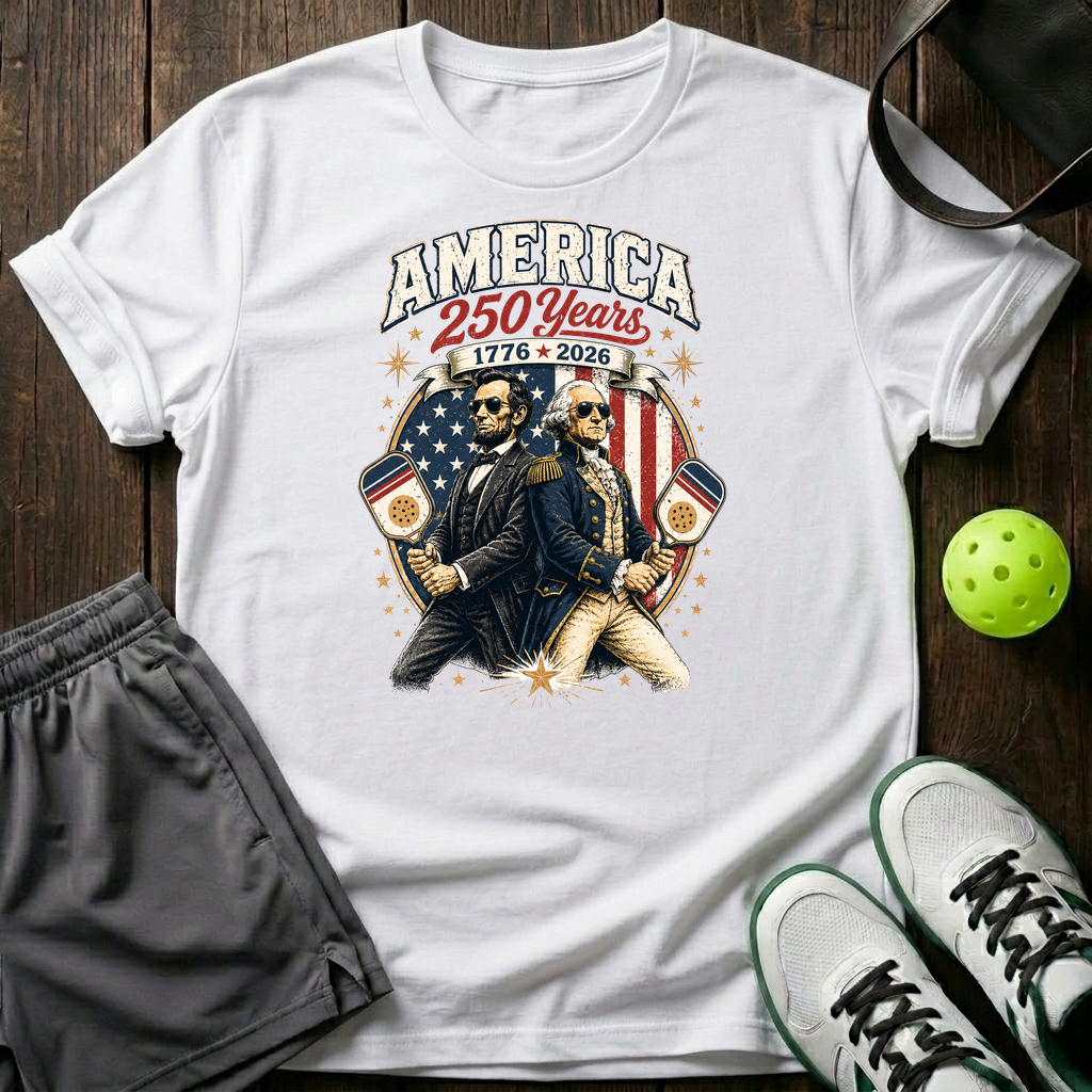 America 250 Years 1776 2026 T-Shirt — White