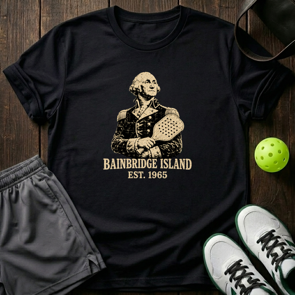 Bainbridge Island T-Shirt — Black