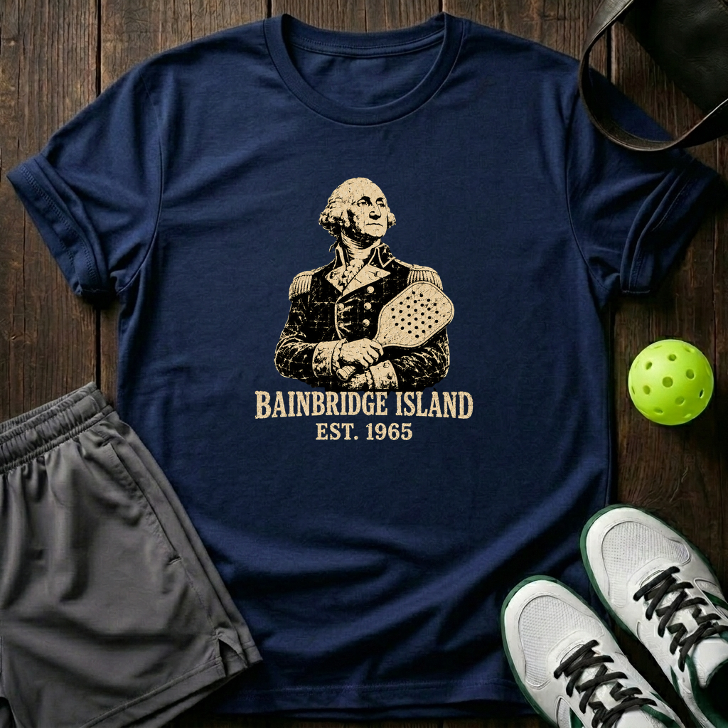 Bainbridge Island T-Shirt — Navy