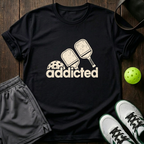 Addicted T-Shirt — Black