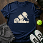 Addicted T-Shirt — Navy