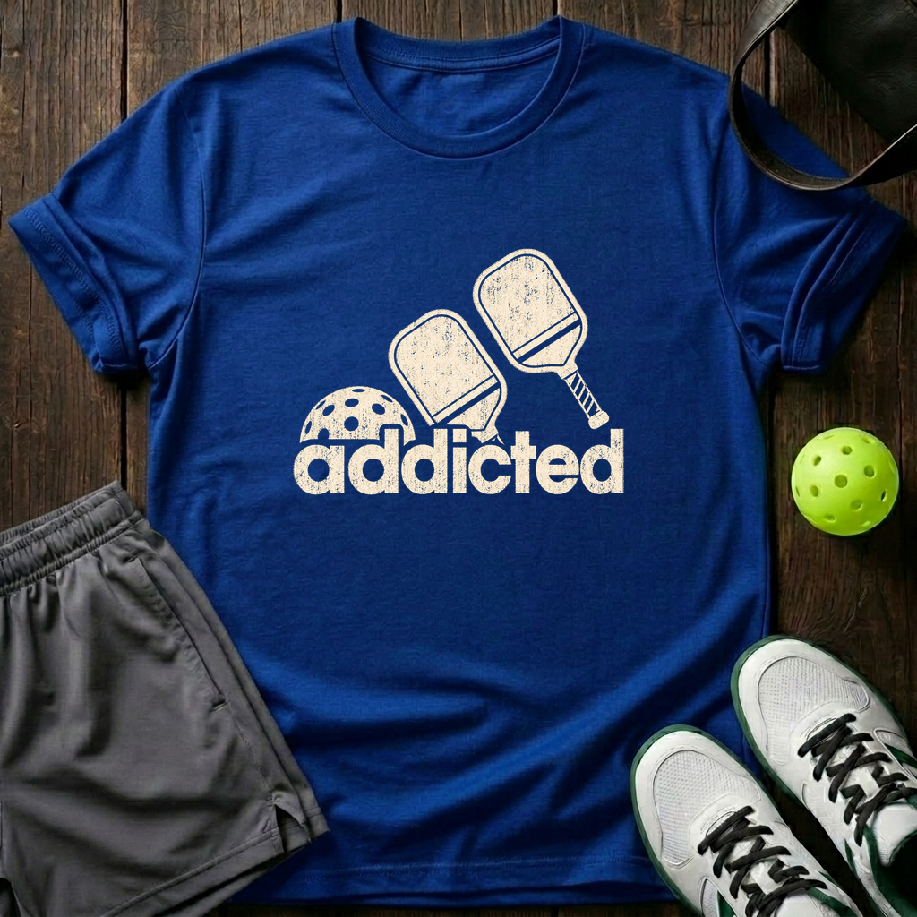 Addicted T-Shirt — Royal