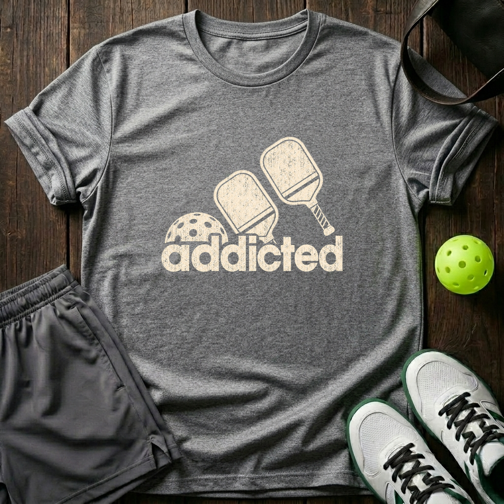 Addicted T-Shirt — Sport Grey