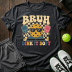 Bruh Dink It Soft T-Shirt — Dark Heather