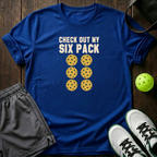 Check Out My Six Pack T-Shirt — Royal