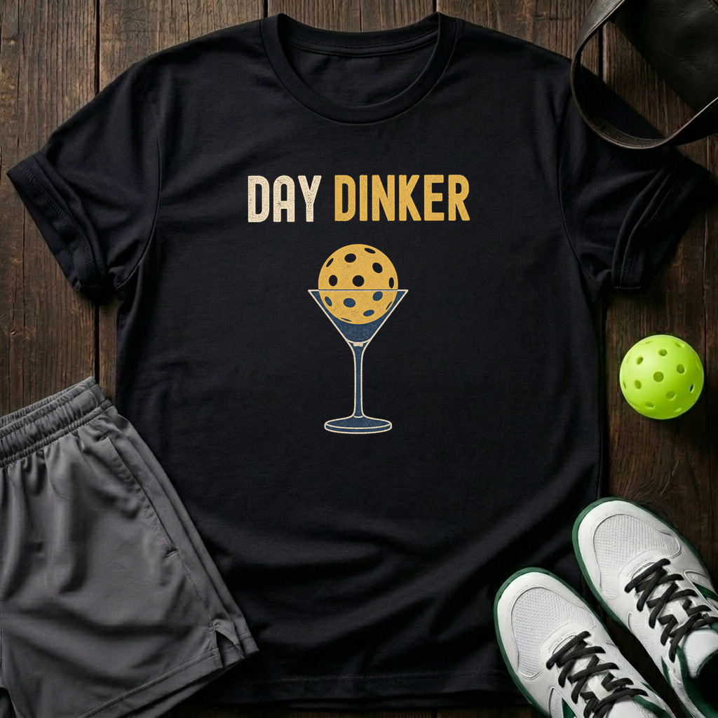 Day Dinker T-Shirt — Black