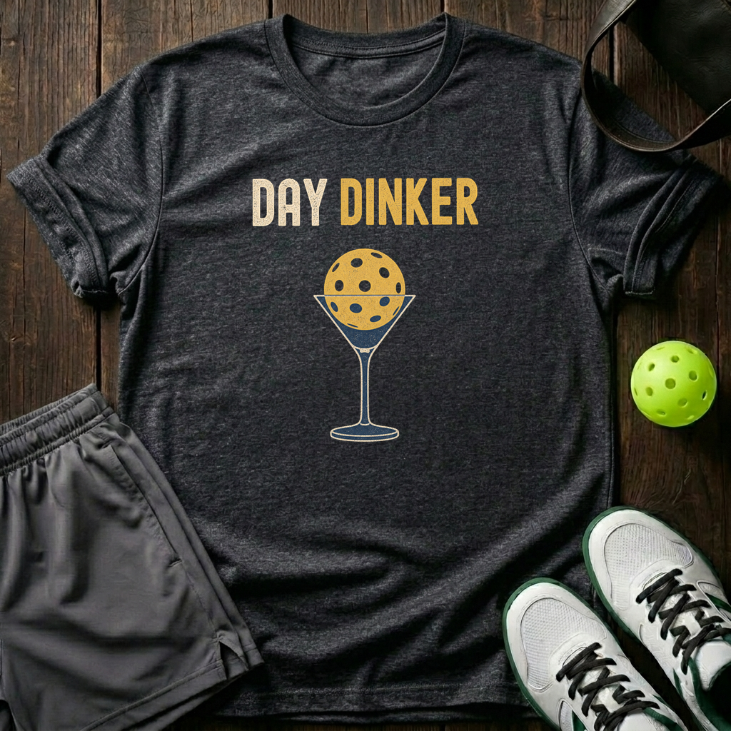 Day Dinker T-Shirt — Dark Heather