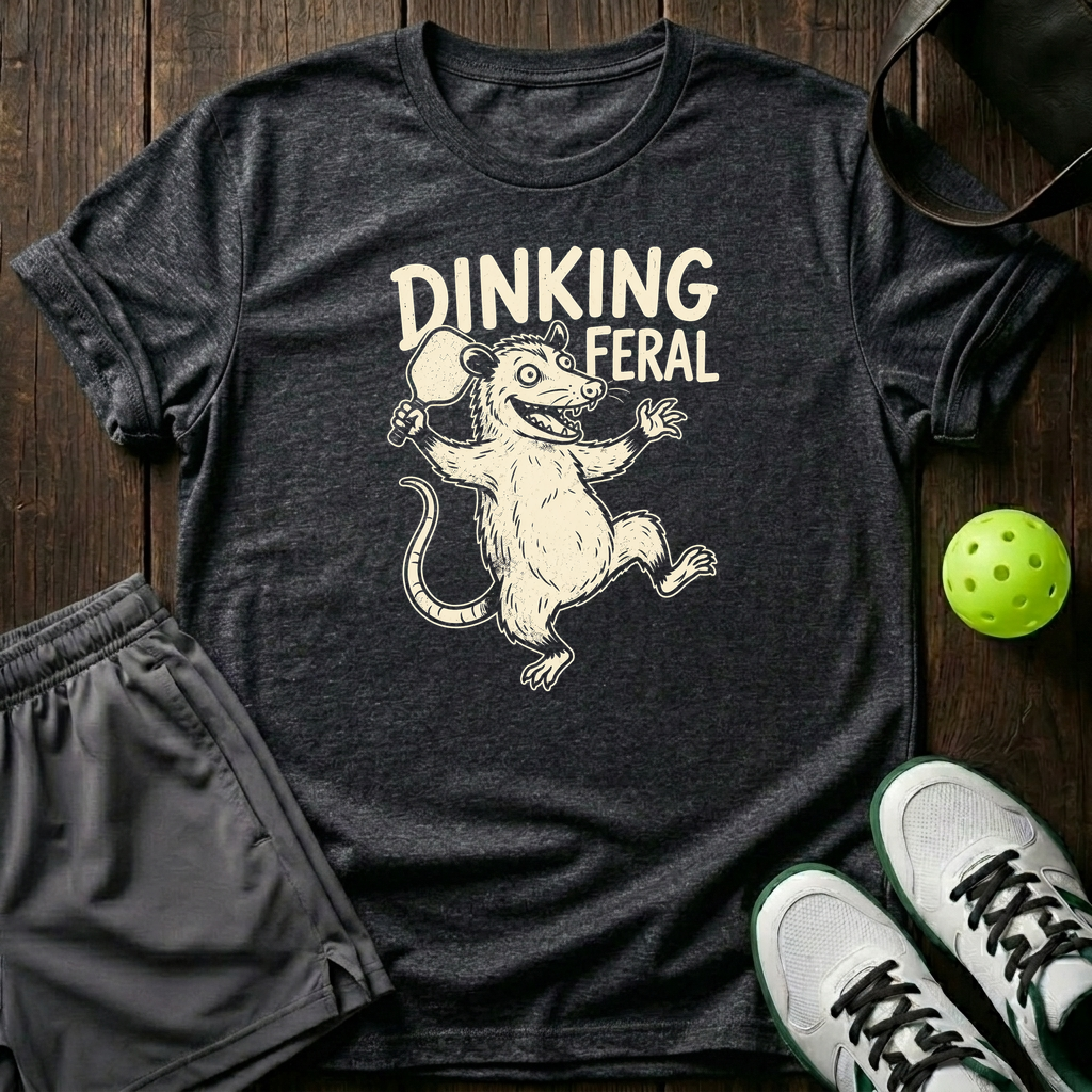 Dikking Feral T-Shirt — Dark Heather
