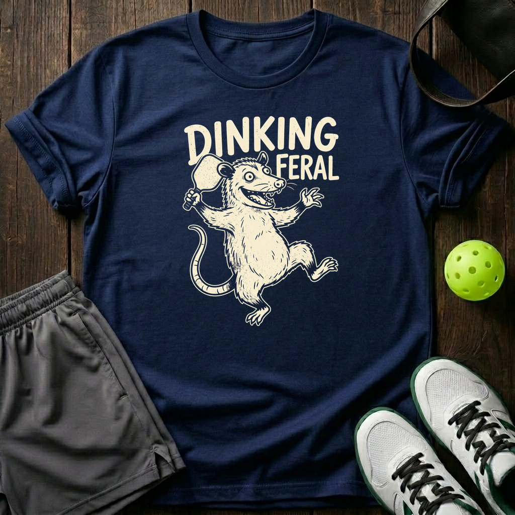 Dikking Feral T-Shirt — Navy