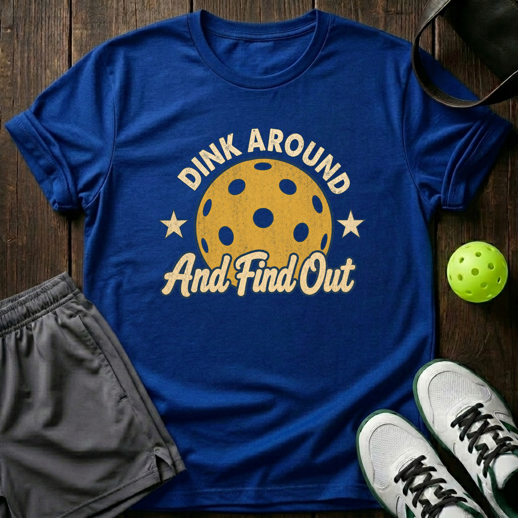 Dink Around And Find Out T-Shirt — Royal
