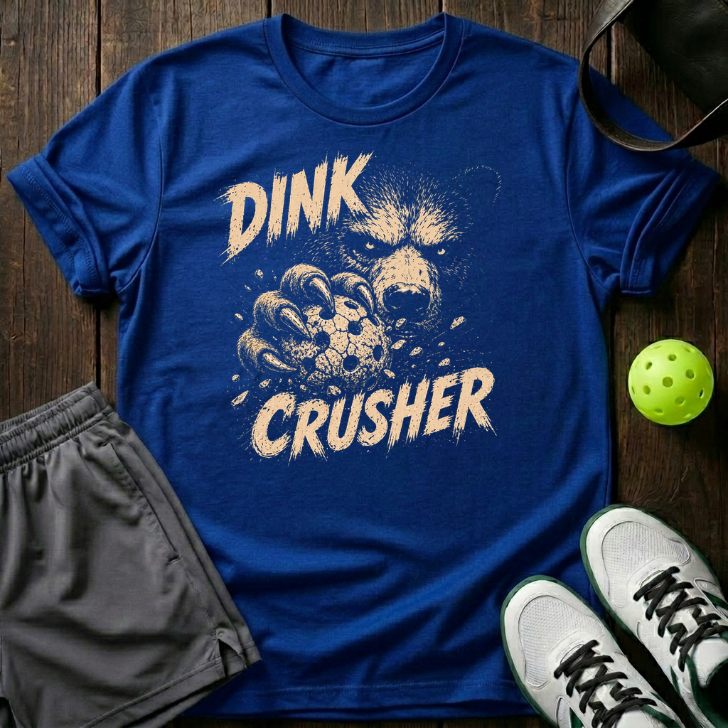 Dink Crusher T-Shirt — Royal