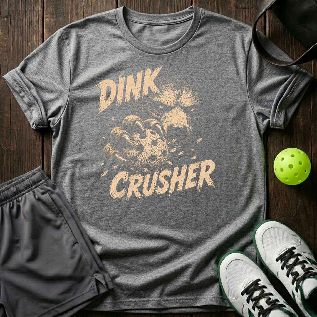 Dink Crusher T-Shirt — Sport Grey