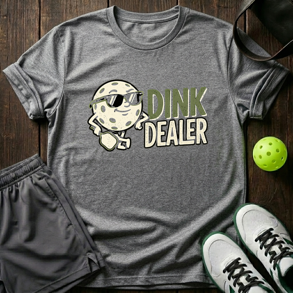 Dink Dealer T-Shirt — Sport Grey
