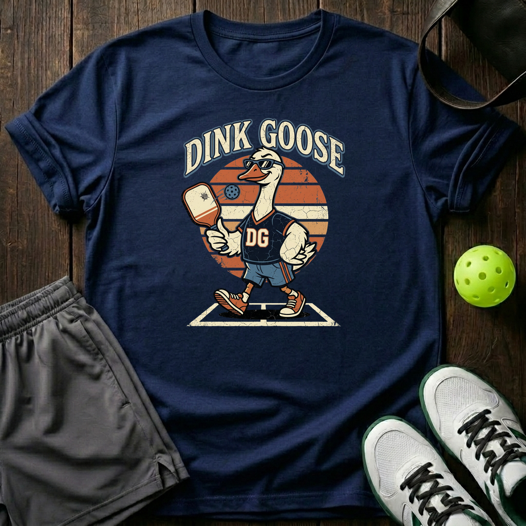Dink Goose T-Shirt — Navy