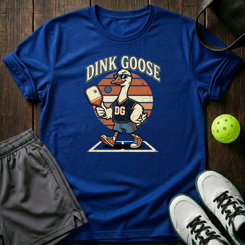 Dink Goose T-Shirt — Royal