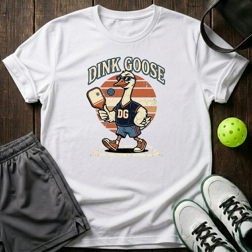 Dink Goose T-Shirt — White