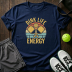 Dink Life Energy T-Shirt — Navy