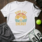 Dink Life Energy T-Shirt — White