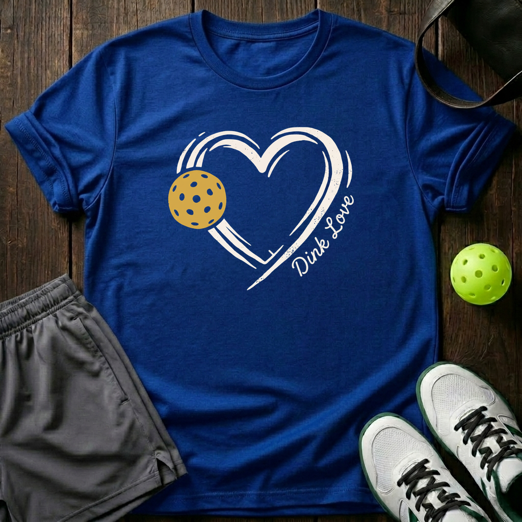 Dink Love T-Shirt — Royal