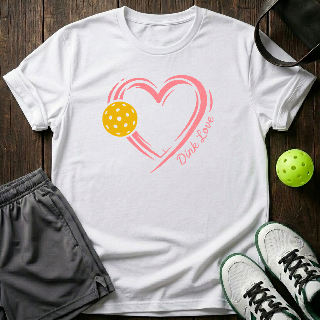 Dink Love T-Shirt — White