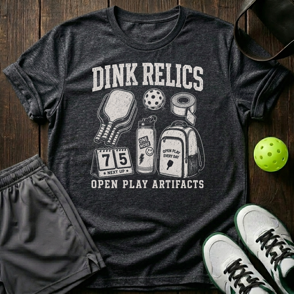 Dink Relics T-Shirt — Dark Heather