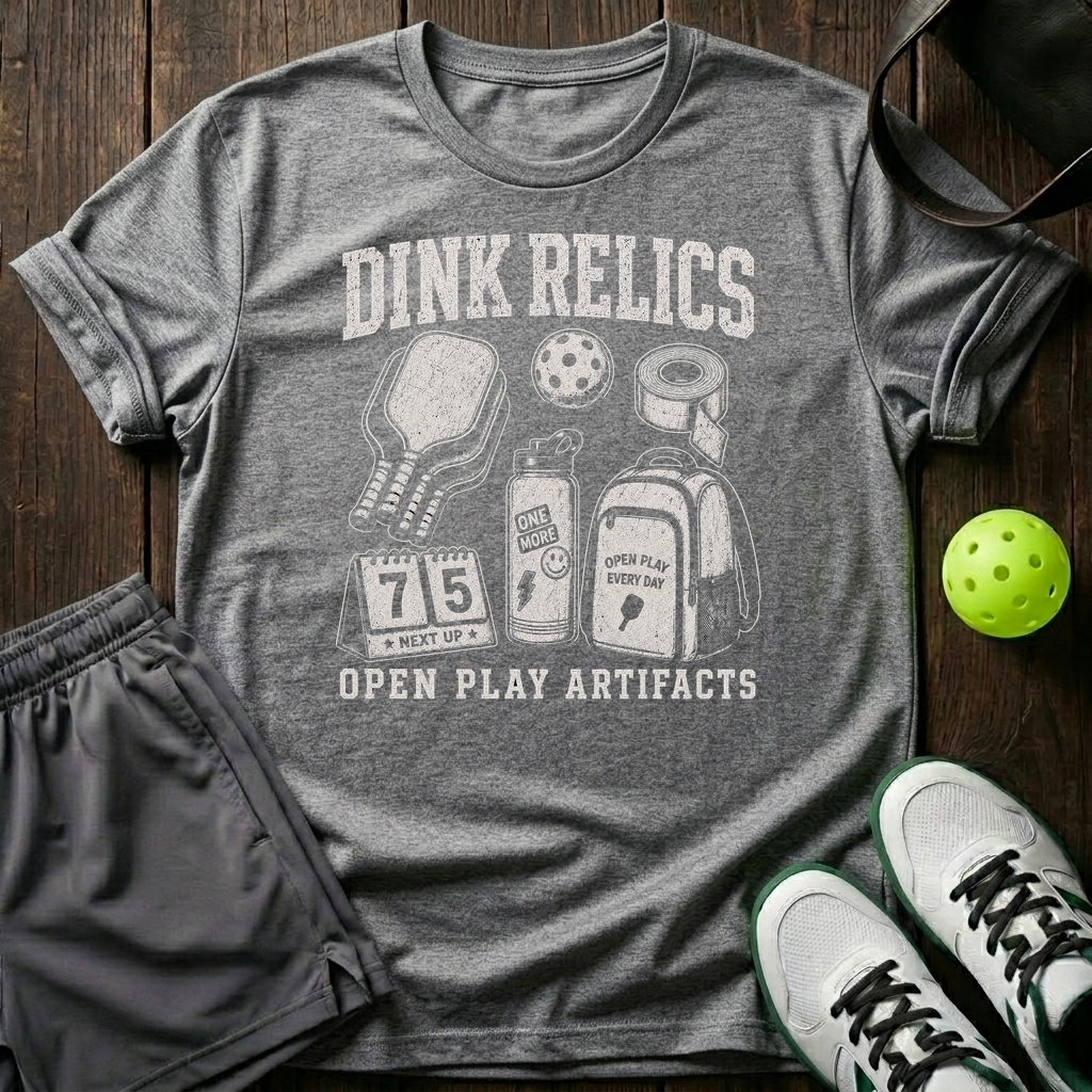 Dink Relics T-Shirt — Sport Grey