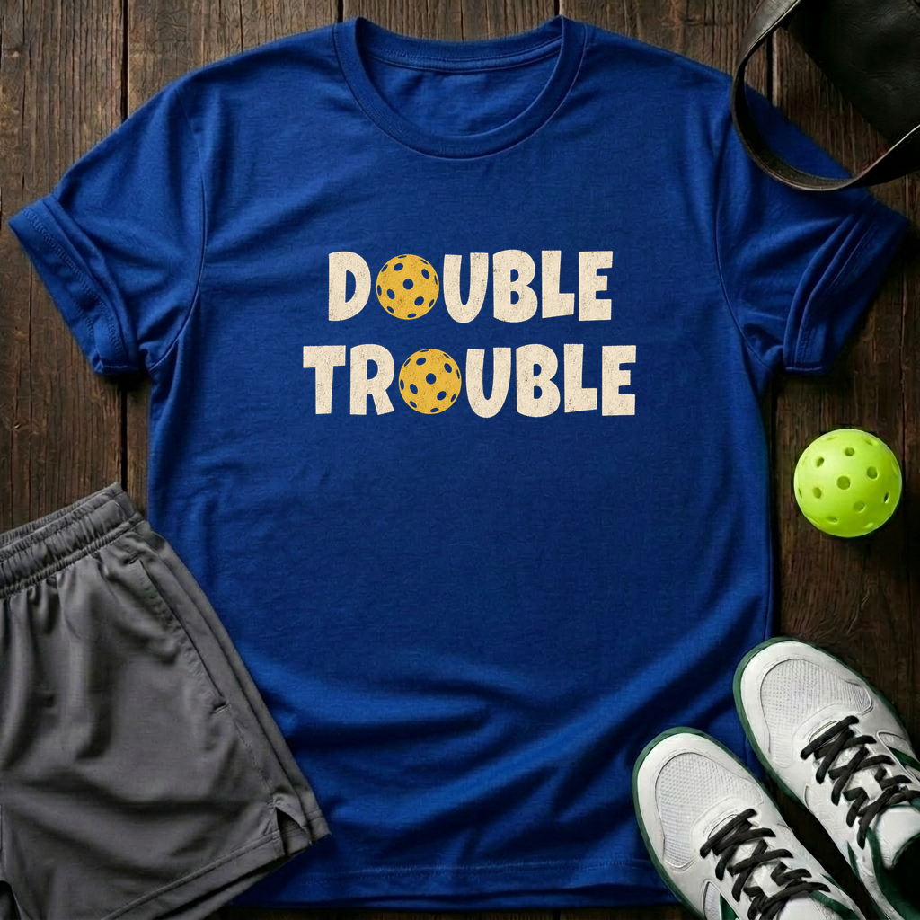 Double Trouble T-Shirt — Royal