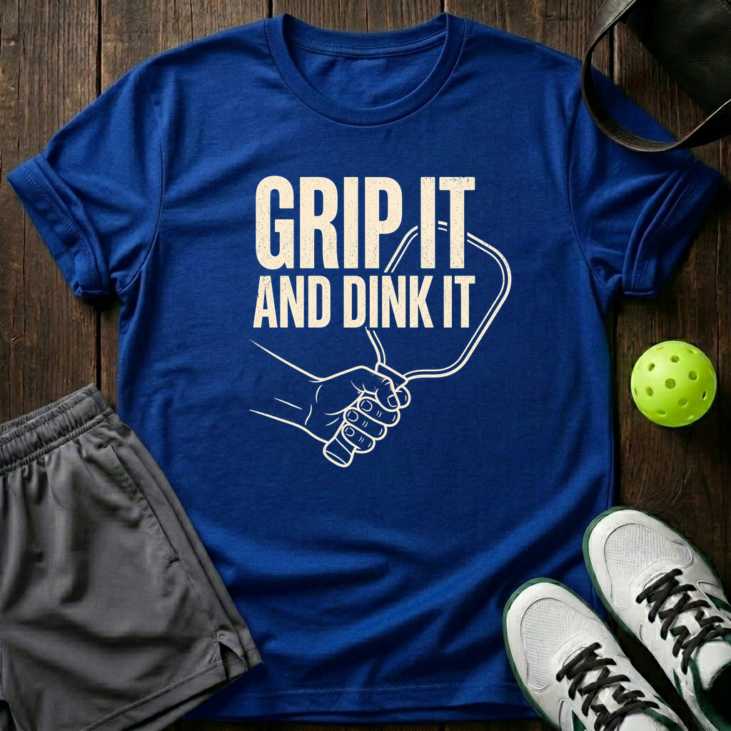 Grip It And Dink It T-Shirt — Royal