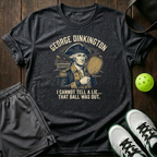 I Cannot Tell A Lie That Ball Was Out T-Shirt — Dark Heather