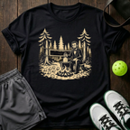 Kitchen Funny Pickleball T-Shirt — Black