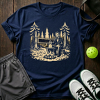 Kitchen Funny Pickleball T-Shirt — Navy