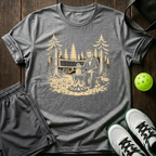 Kitchen Funny Pickleball T-Shirt — Sport Grey