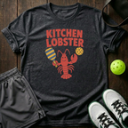 Kitchen Lobster T-Shirt — Dark Heather