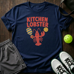 Kitchen Lobster T-Shirt — Navy