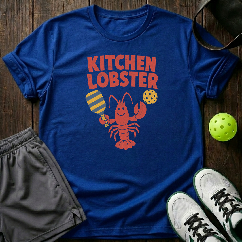 Kitchen Lobster T-Shirt — Royal