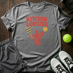 Kitchen Lobster T-Shirt — Sport Grey