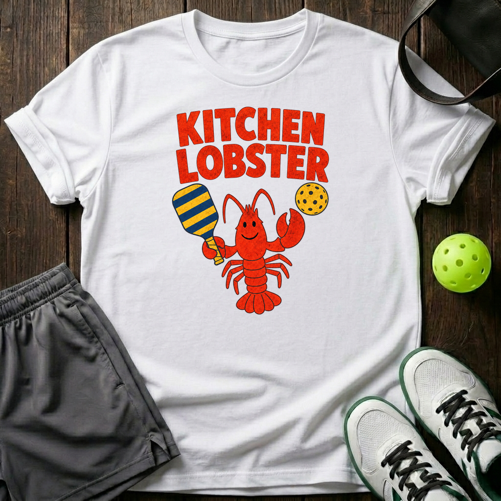 Kitchen Lobster T-Shirt — White