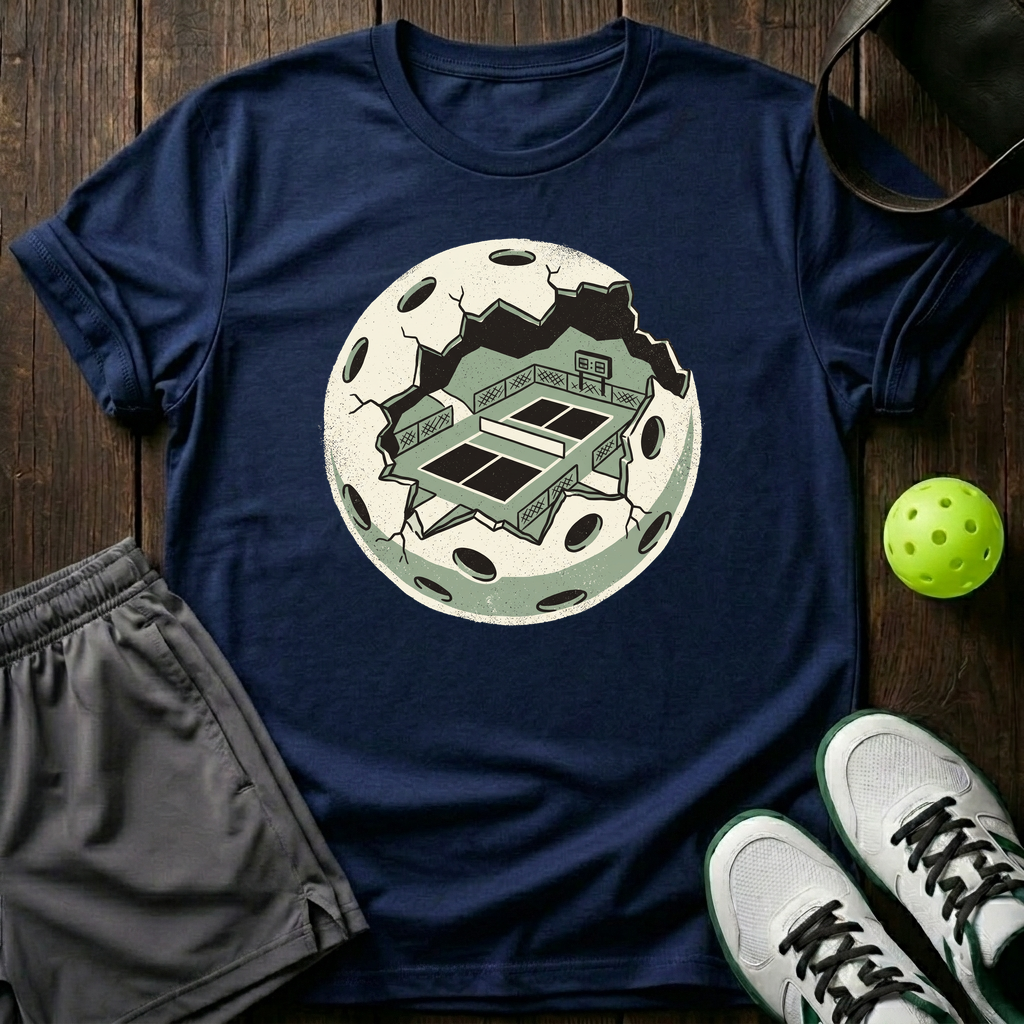 Kitchen World Inside Ball T-Shirt — Navy