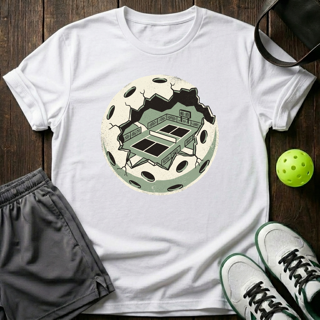 Kitchen World Inside Ball T-Shirt — White