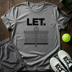 Let Pickleball Net T-Shirt — Sport Grey