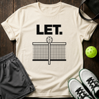 Let Pickleball Net T-Shirt — Natural