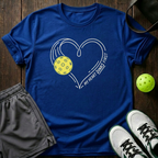 My Heart Dinks First T-Shirt — Royal