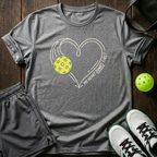My Heart Dinks First T-Shirt — Sport Grey