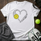 My Heart Dinks First T-Shirt — White