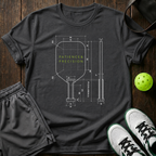Patience and Precision T-Shirt — Charcoal