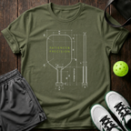 Patience and Precision T-Shirt — Military Green