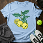 Pickleball Lemons T-Shirt — Light Blue