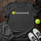 Pickleball Obsessed T-Shirt — Charcoal