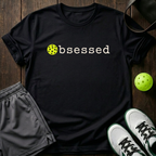 Pickleball Obsessed T-Shirt — Black