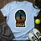 Pickleball in My DNA T-Shirt — Light Blue